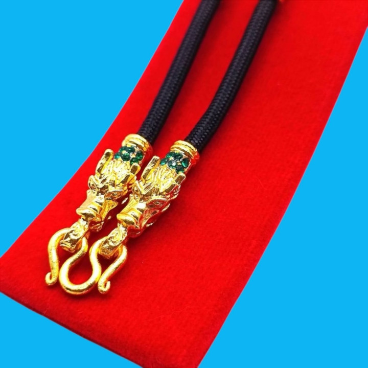 Dragon Head Rope Necklace for Amulet Pendant