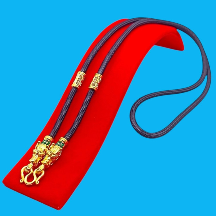 Dragon Head Rope Necklace for Amulet Pendant