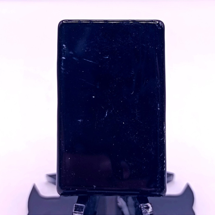 Black Glass Phra Somdej Wat Rakang Buddha Amulet