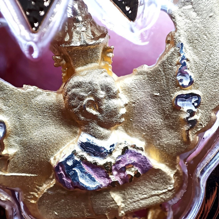 Garuda Luang Por Warah Amulet 2567 Gold Plated