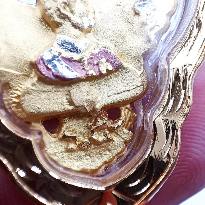 Garuda Luang Por Warah Amulet 2567 Gold Plated
