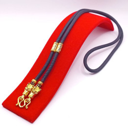 Dragon Head Rope Necklace for Amulet 24 inch