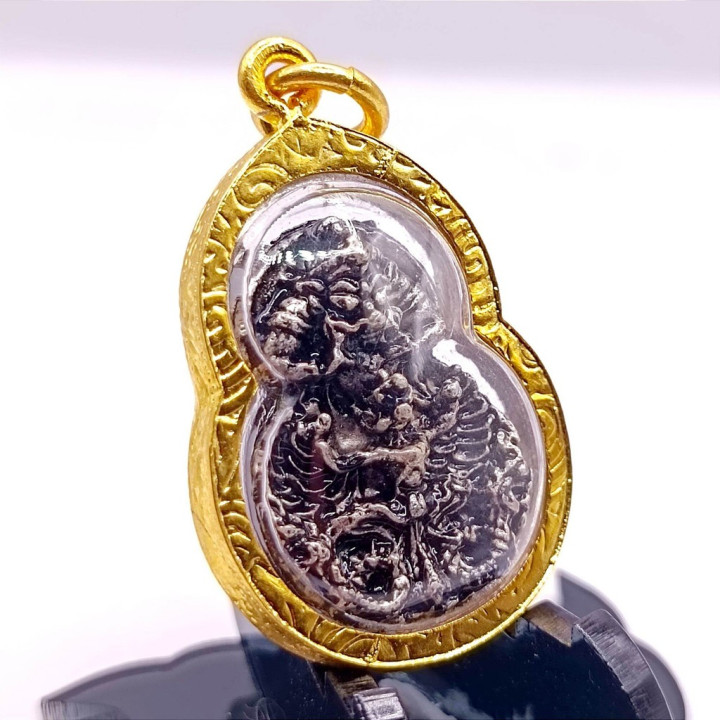 Rahu Garuda Amulet Pendant Wat Chao Am Temple