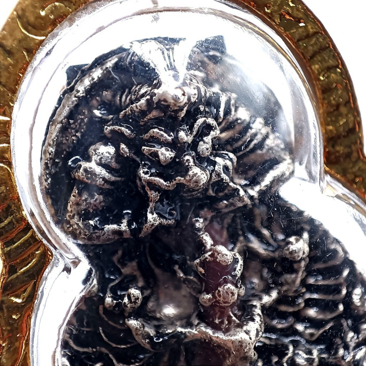 Rahu Garuda Amulet Pendant Wat Chao Am Temple