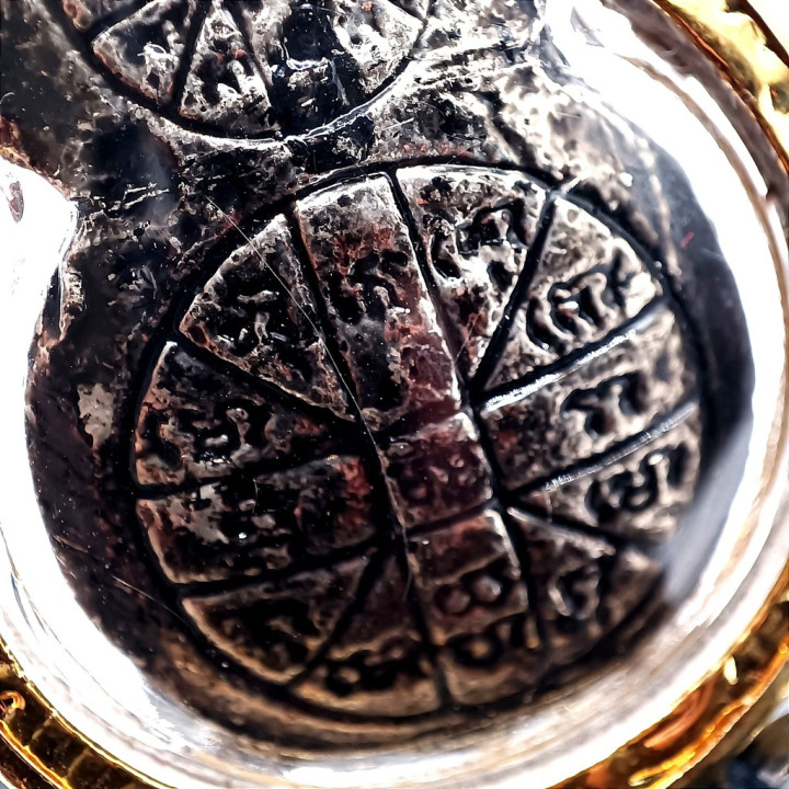Rahu Garuda Amulet Pendant Wat Chao Am Temple