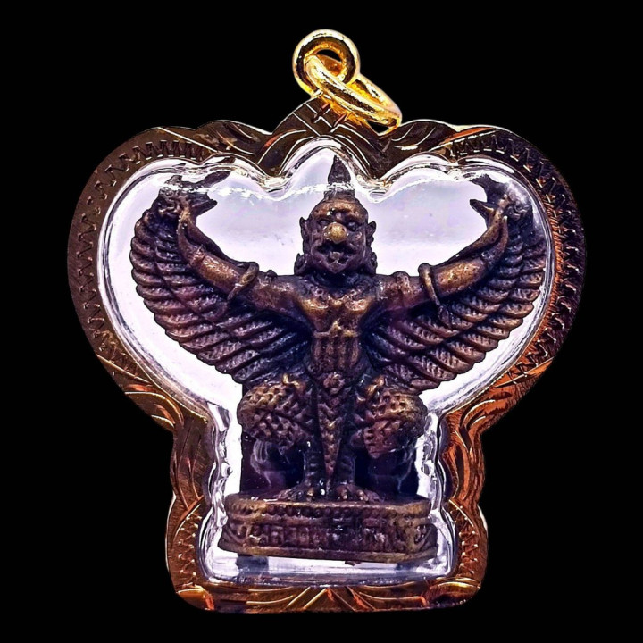 Garuda Phra Upakut Amulet LP Pakorn Wat Tham Pha Daen