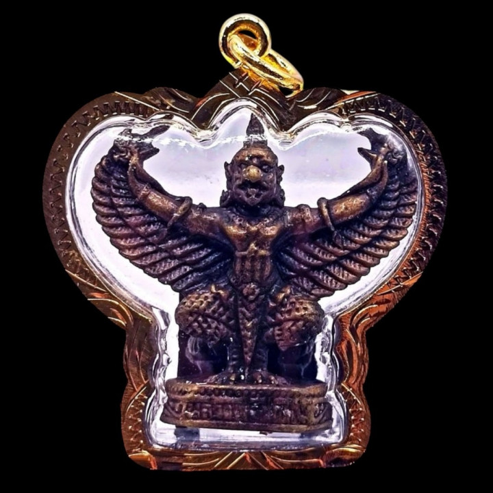 Garuda Phra Upakut Amulet LP Pakorn Wat Tham Pha Daen