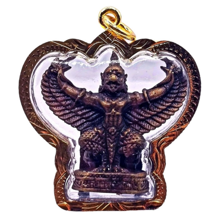 Garuda Phra Upakut Amulet LP Pakorn Wat Tham Pha Daen