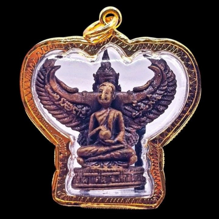 Garuda Phra Upakut Amulet LP Pakorn Wat Tham Pha Daen