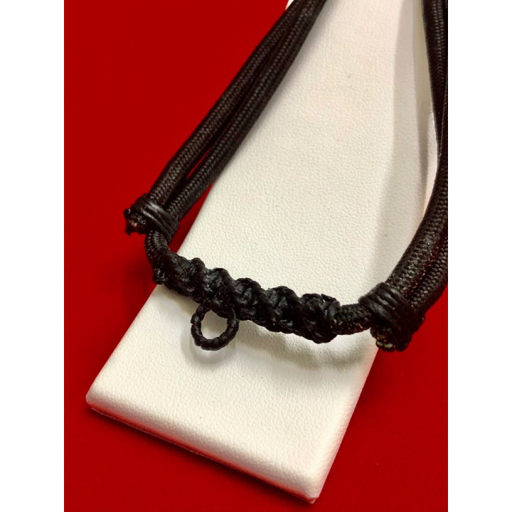 Braided Rope Amulet Necklace for Men