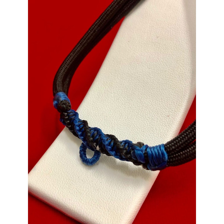 Braided Rope Amulet Necklace for Men