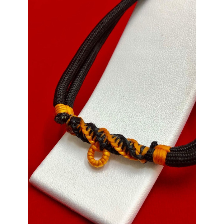 Braided Rope Amulet Necklace for Men