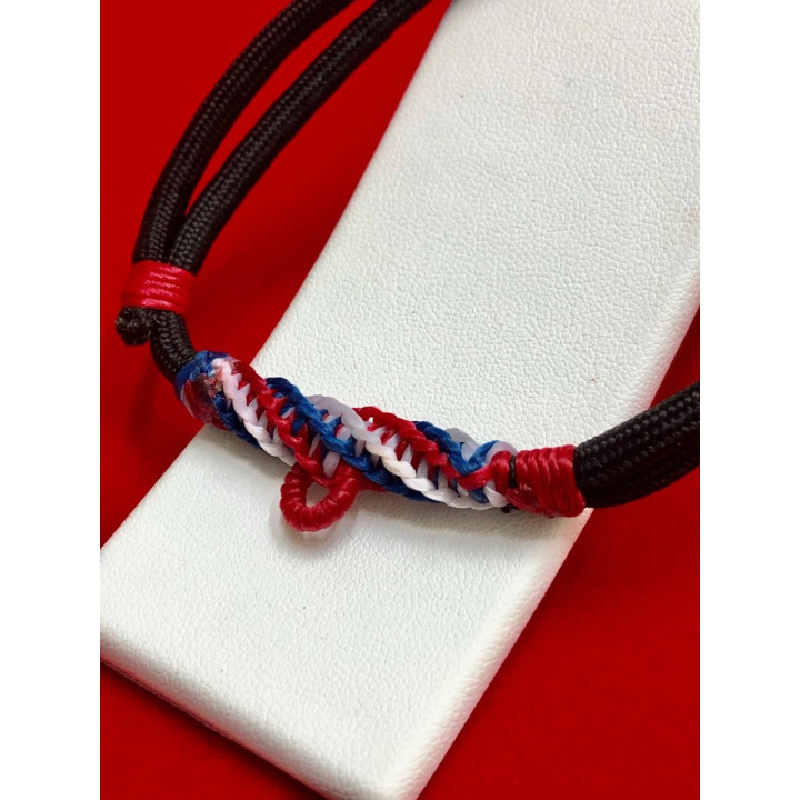 Braided Rope Amulet Necklace for Men