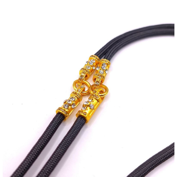 Dragon Head Amulet Necklace 24K Gold Plated