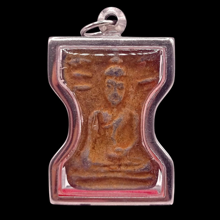 Phra Mahesuan Tin Buddha Pendant Wat Phra Si