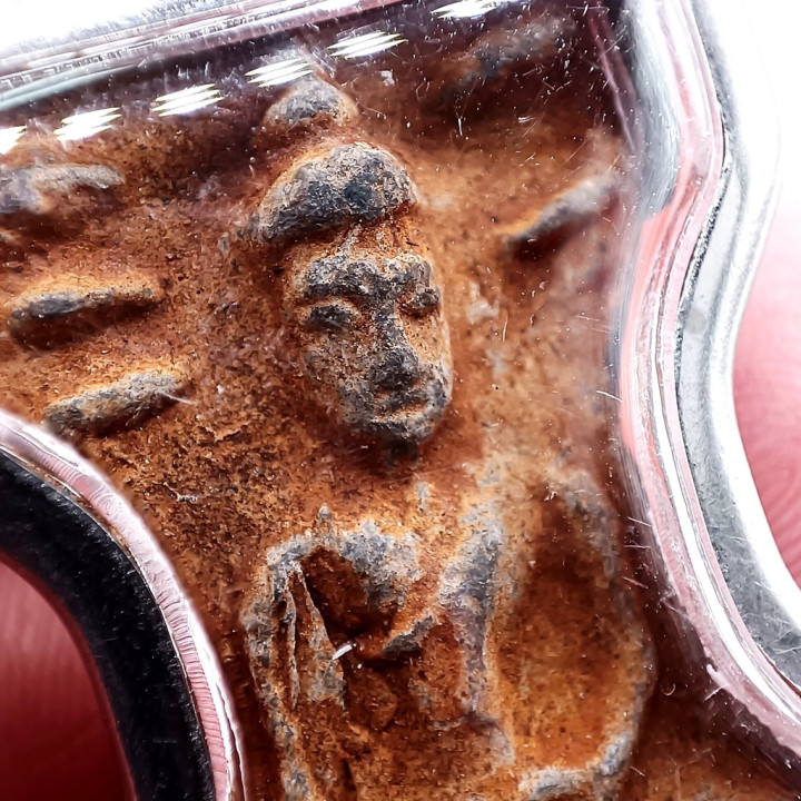 Phra Mahesuan Tin Buddha Pendant Wat Phra Si