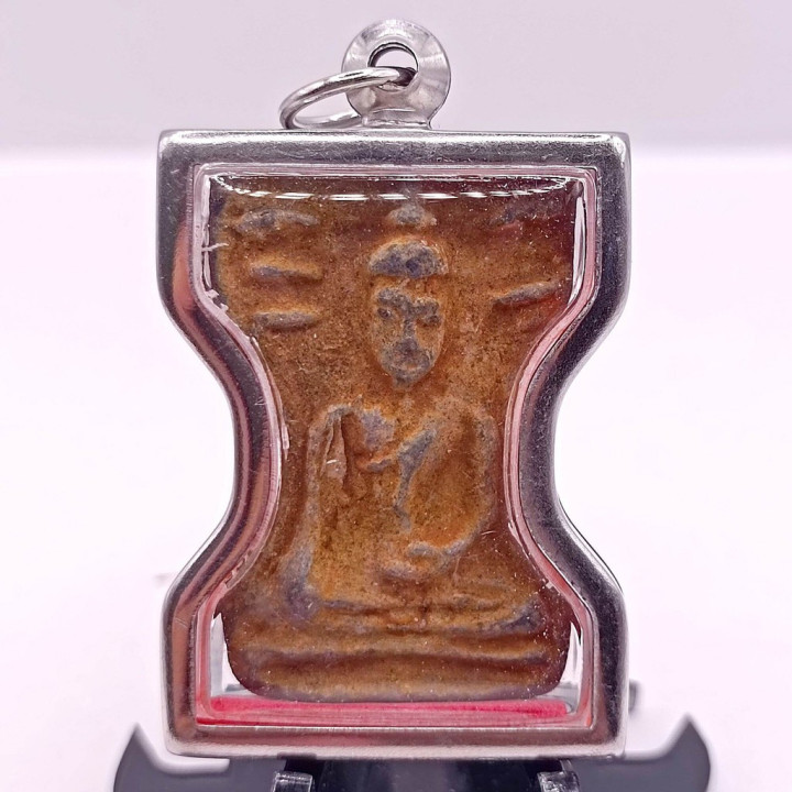Phra Mahesuan Tin Buddha Pendant Wat Phra Si