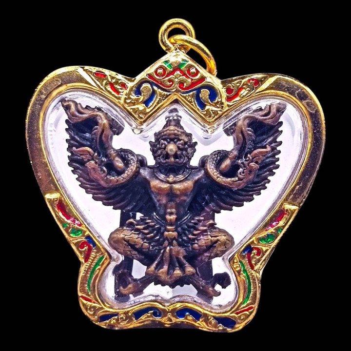 Garuda Naga Amulet by Phra Khiao Wat Huay Ngo