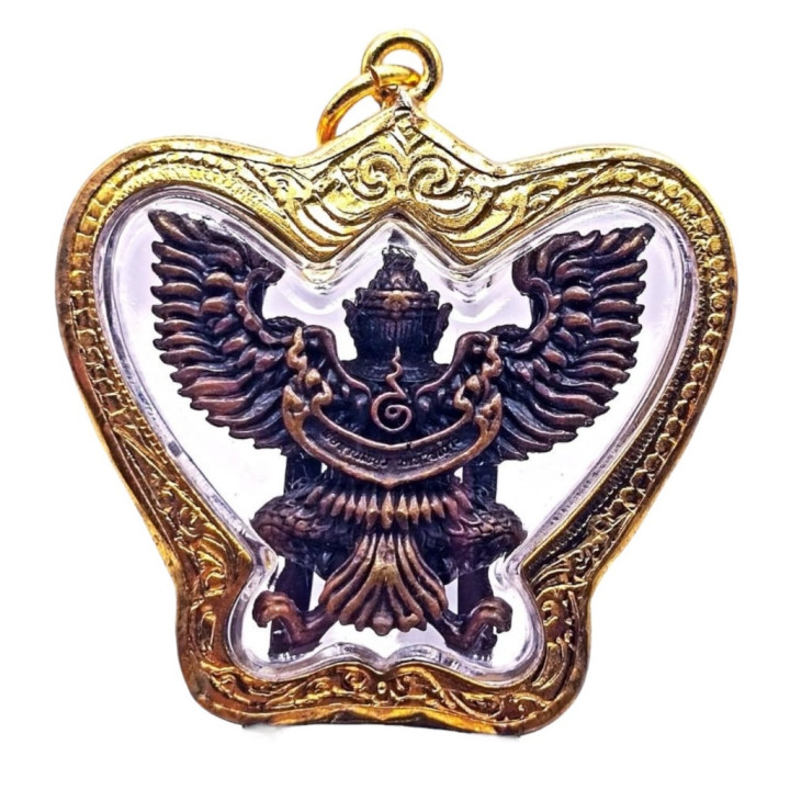 Garuda Naga Amulet by Phra Khiao Wat Huay Ngo
