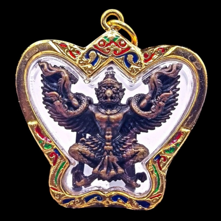 Garuda Naga Amulet by Phra Khiao Wat Huay Ngo