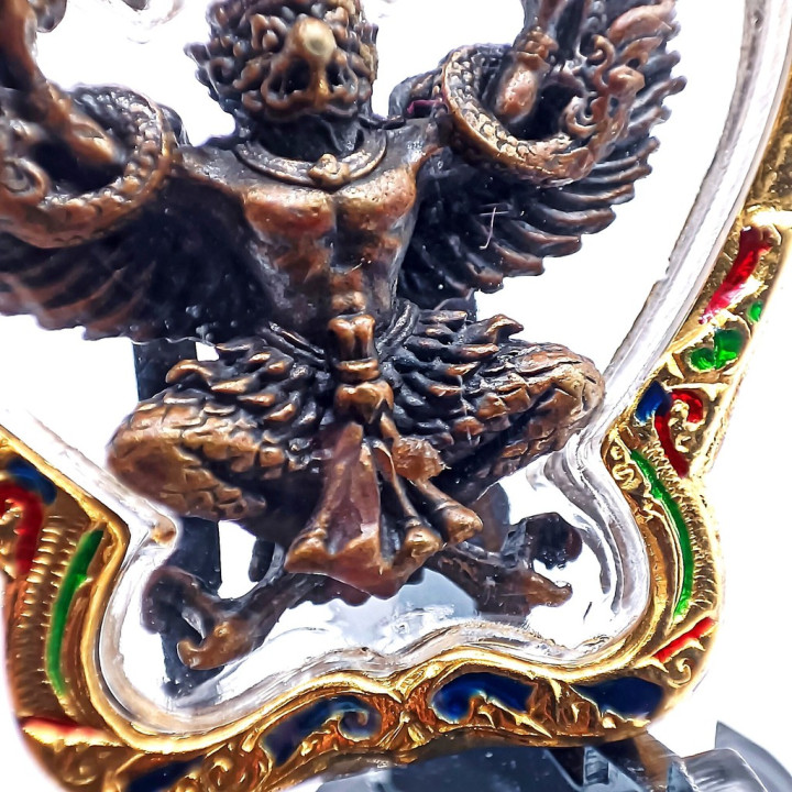 Garuda Naga Amulet by Phra Khiao Wat Huay Ngo