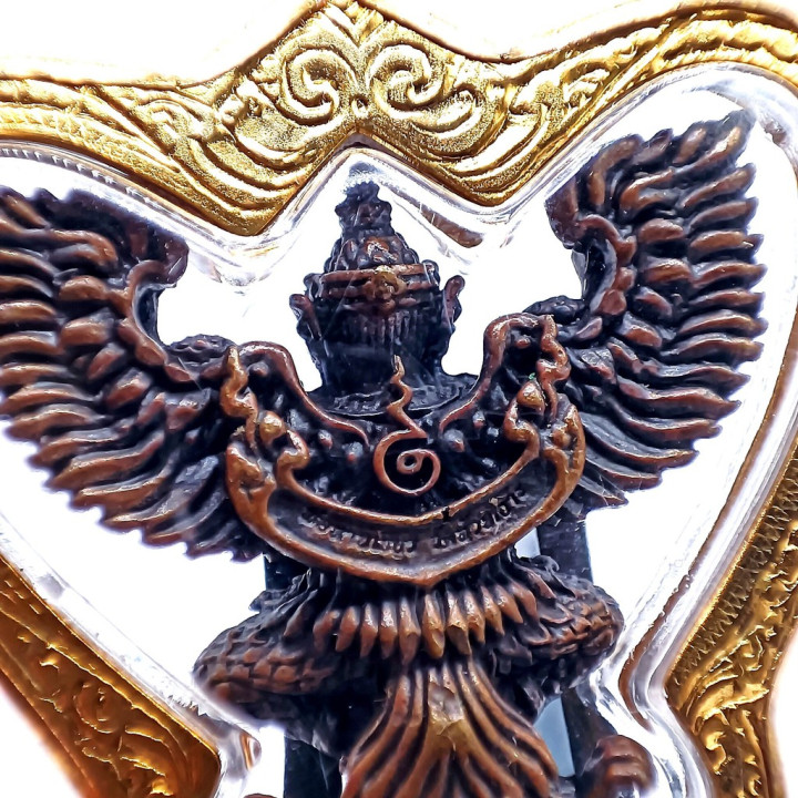 Garuda Naga Amulet by Phra Khiao Wat Huay Ngo