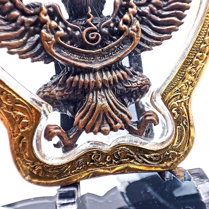 Garuda Naga Amulet by Phra Khiao Wat Huay Ngo
