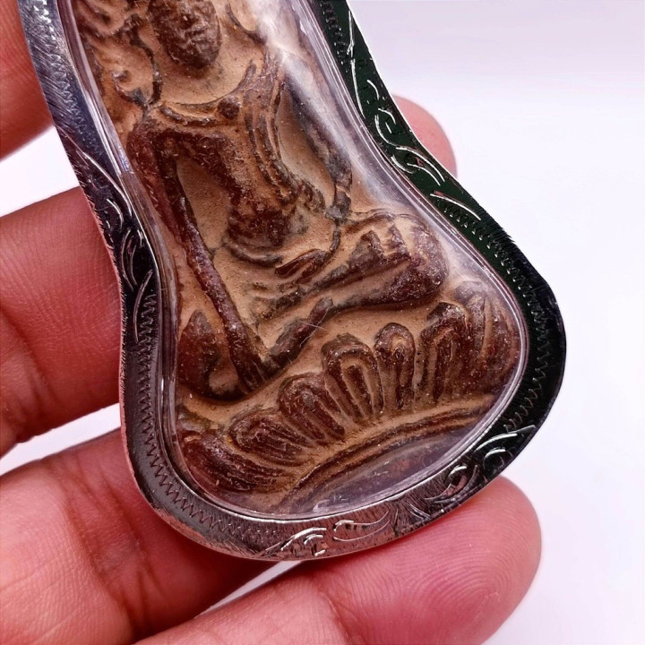 Phra Khon Samo Buddha Pendant Maravijaya Style