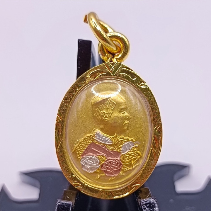 King Rama 5 Phra Phuttha Chinnarat Pendant