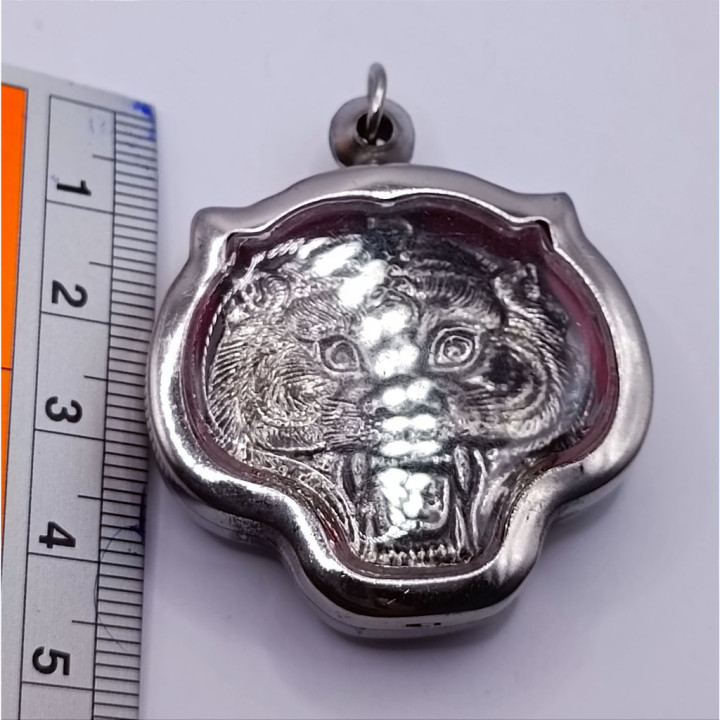 Luang Por Pern Tiger Face Amulet Pendant