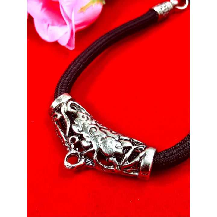 Stainless Steel Amulet Necklace 24 inch