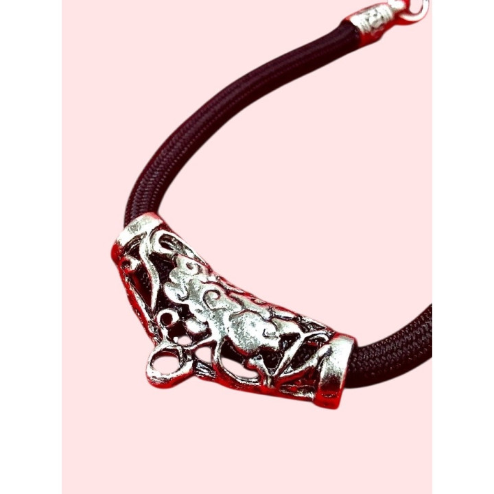 Stainless Steel Amulet Necklace 24 inch