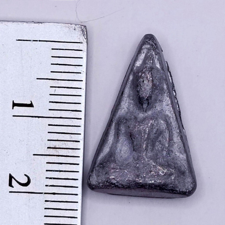 Phra Nang Phaya Small Lead Buddha Amulet