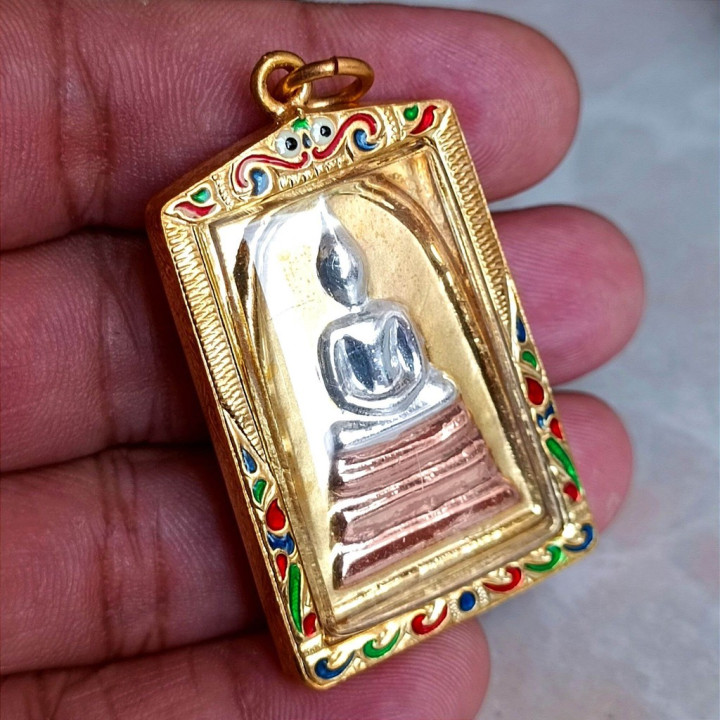 Phra Somdej Buddha Amulet Wat Rakhang Pendant