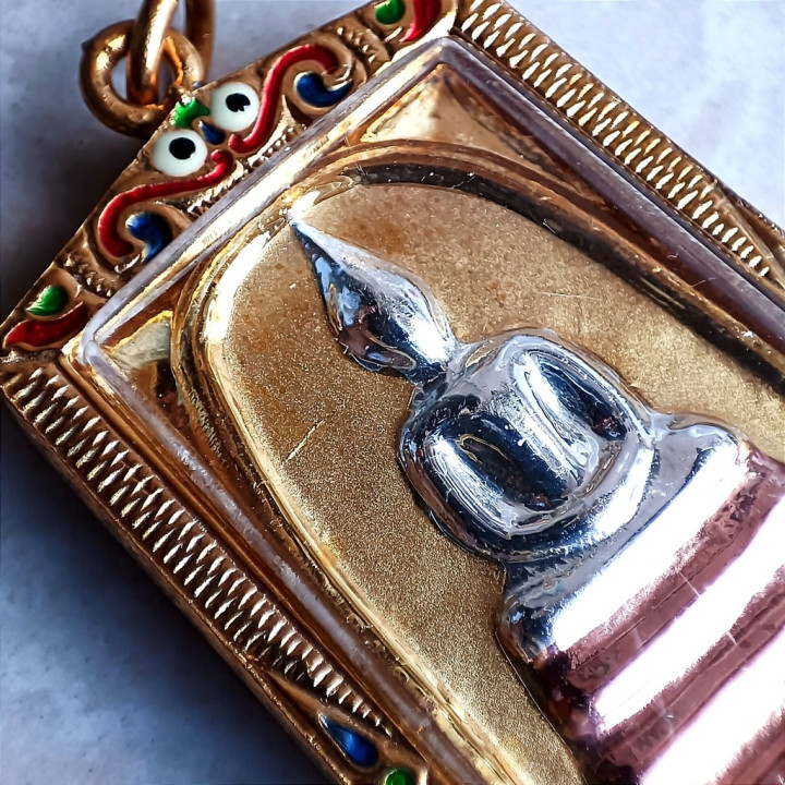Phra Somdej Buddha Amulet Wat Rakhang Pendant
