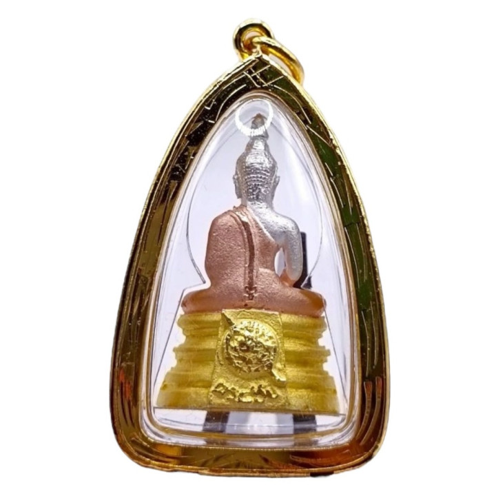 Luang Por Sothorn Buddha Amulet 3K Plated