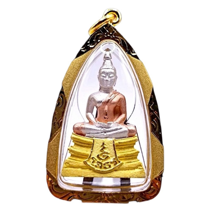 Luang Por Sothorn Buddha Amulet 3K Plated