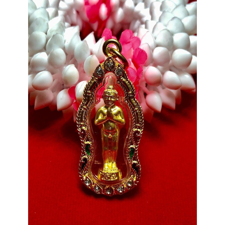Kuman Thong Ai Khai Wat Chedi Amulet Pendant