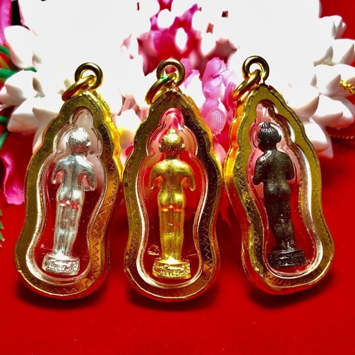 Kuman Thong Ai Khai Wat Chedi Amulet Pendant