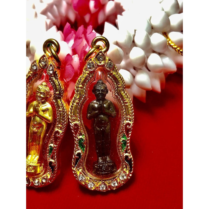 Kuman Thong Ai Khai Wat Chedi Amulet Pendant