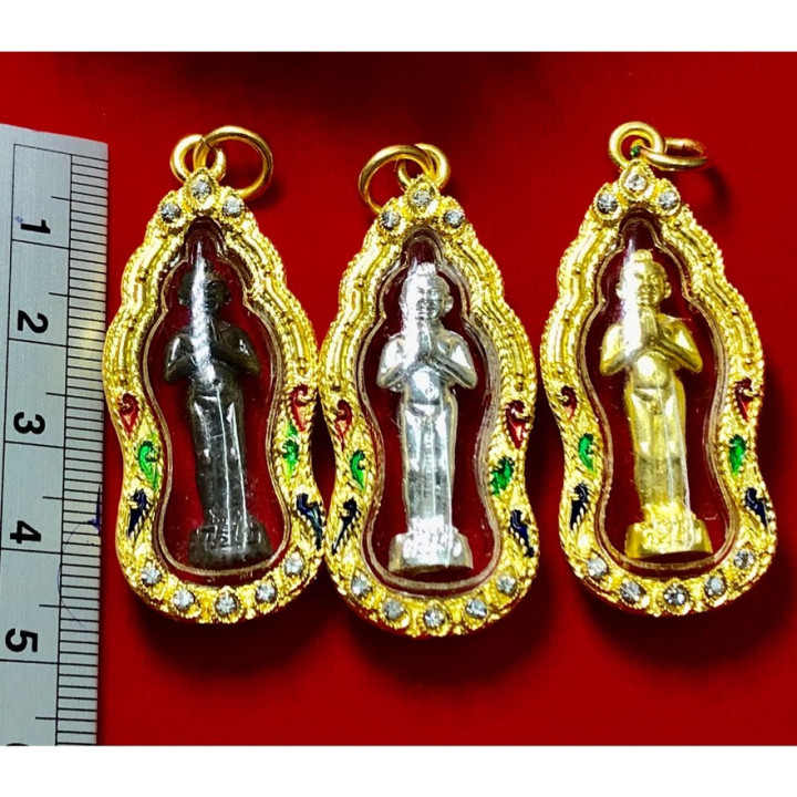Kuman Thong Ai Khai Wat Chedi Amulet Pendant