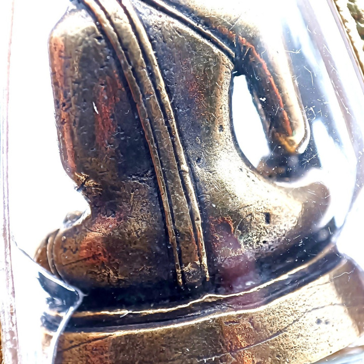 Luang Por Tan Jai Buddha Amulet Gold Plated