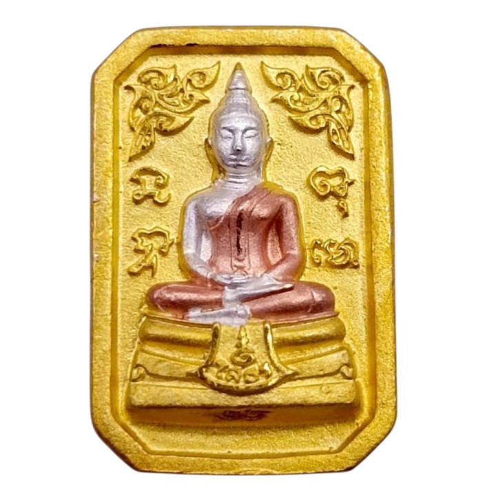 Luang Por Sothorn Buddha Amulet 3K Gold Plated