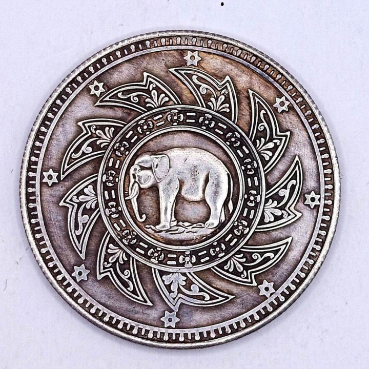King Rama IV Royal Coin Pendant