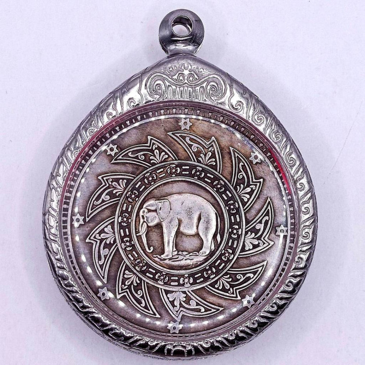 King Rama IV Royal Coin Pendant