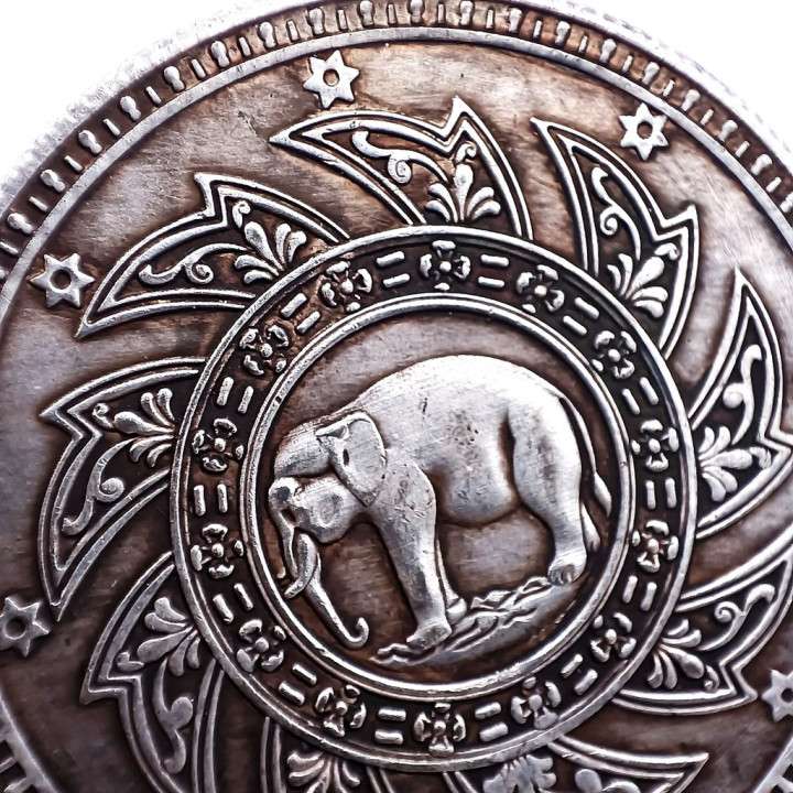 King Rama IV Royal Coin Pendant