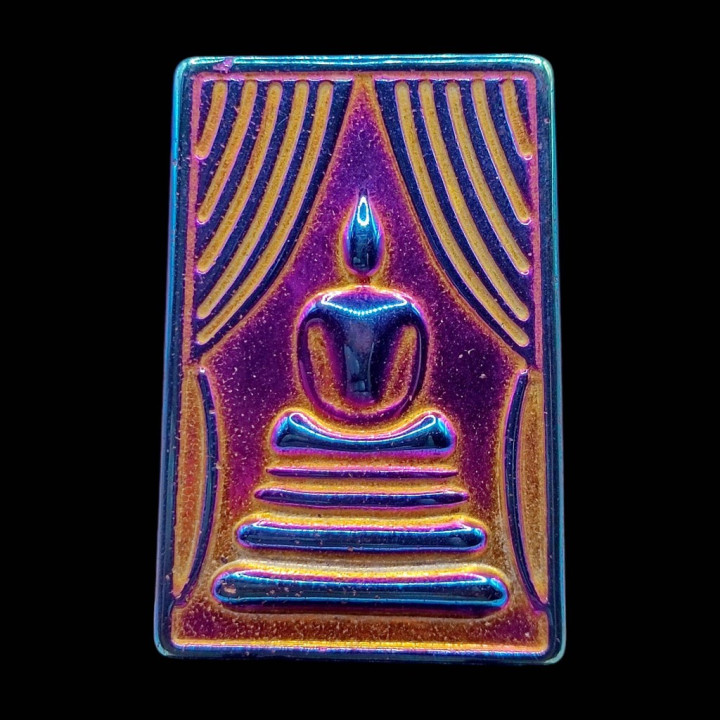 Somdej Toh Rainbow Lek Lai Amulet 2.5x4cm