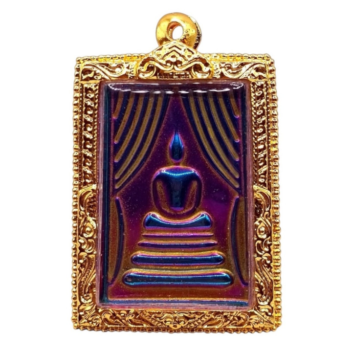 Somdej Toh Rainbow Lek Lai Amulet 2.5x4cm