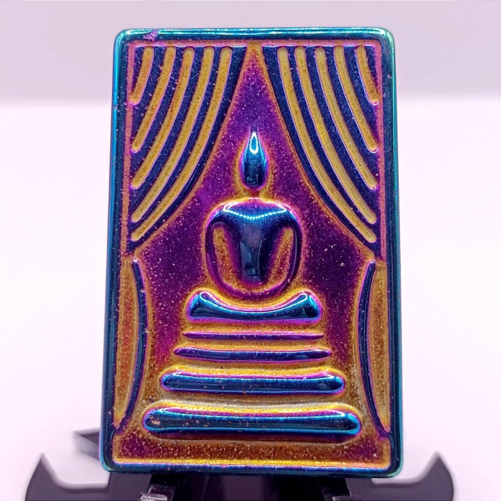 Somdej Toh Rainbow Lek Lai Amulet 2.5x4cm