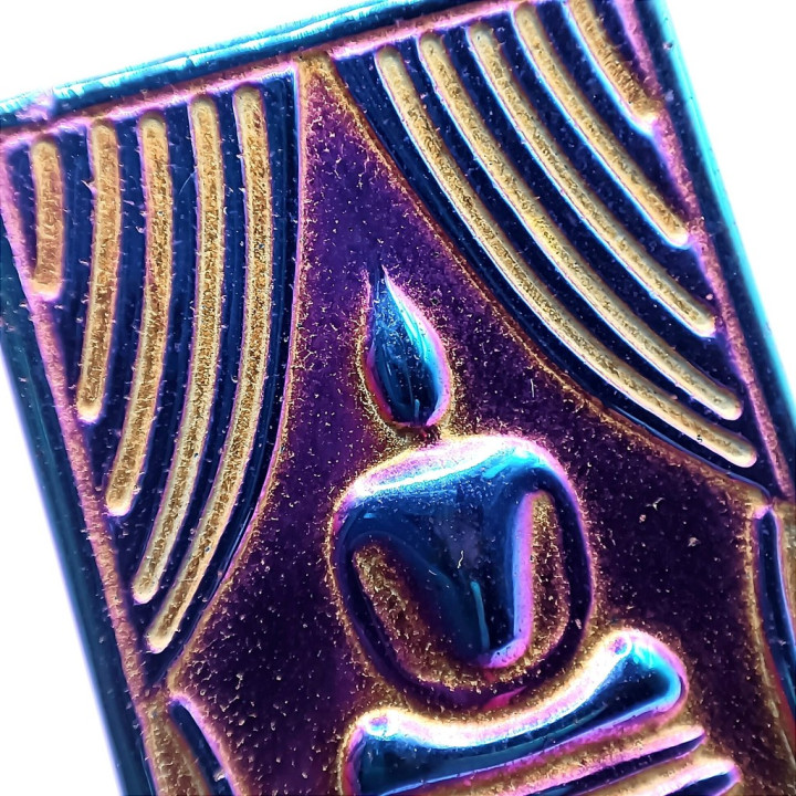 Somdej Toh Rainbow Lek Lai Amulet 2.5x4cm